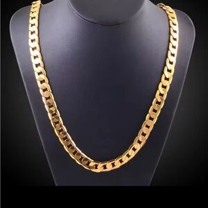 18j gold plate chain